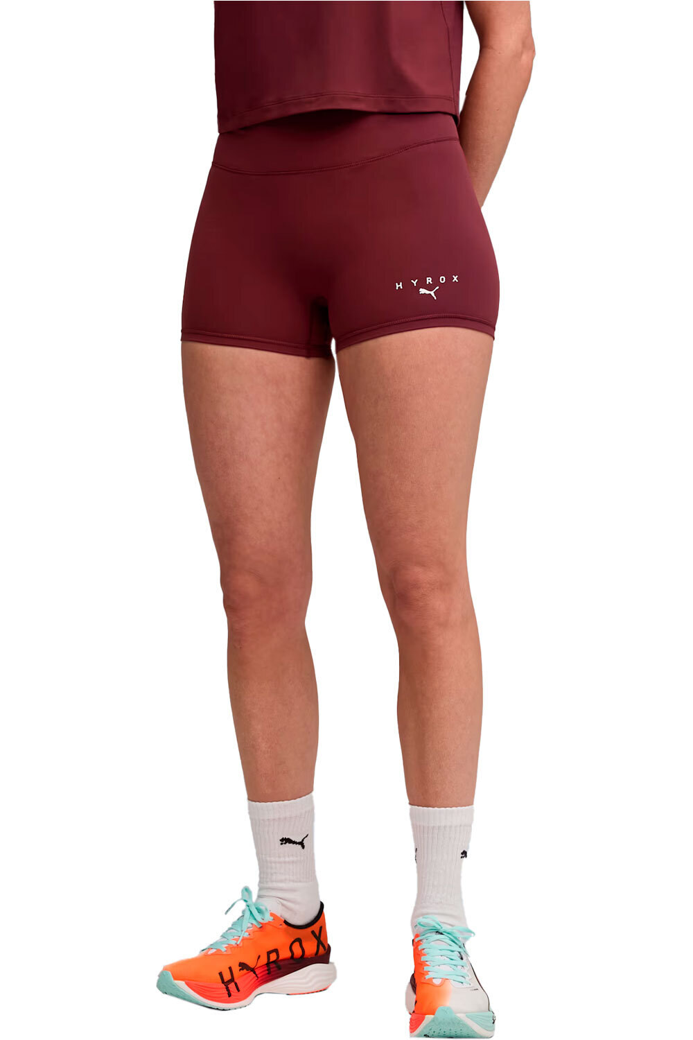 Puma hyrox shape pantalones y mallas cortas fitness mujer