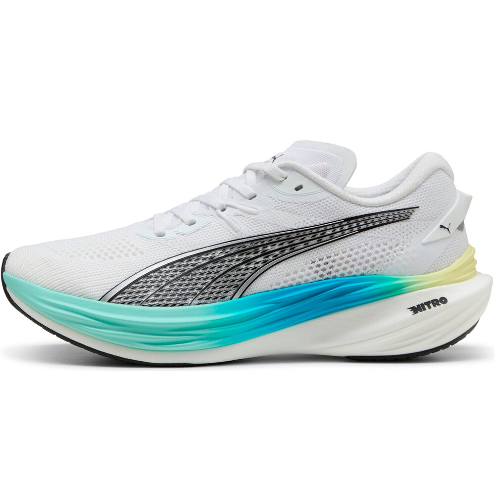 Deviate nitro 3 zapatilla running hombre Blanco (41)