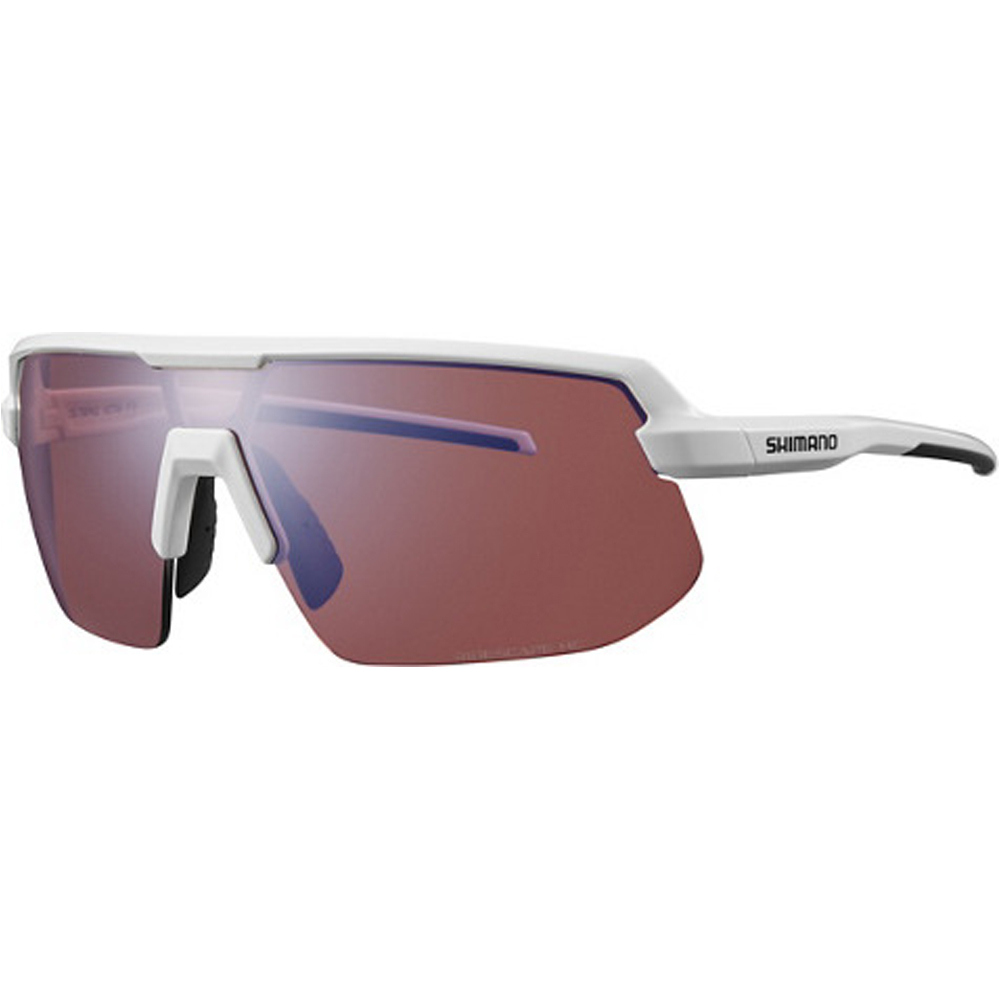 Gafas Shimano eyewear tspk2 white ridescape hc