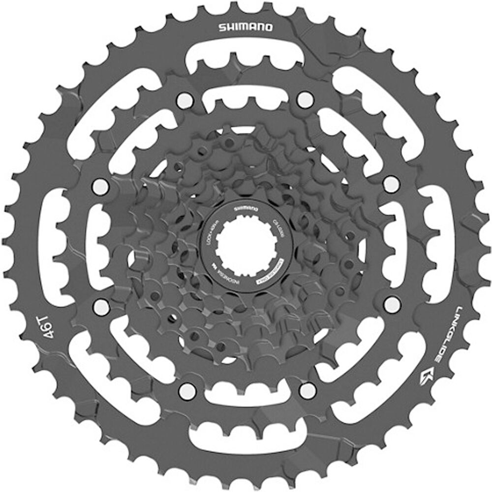 Shimano cassette 9v 11-46 cs-lg300 cassette bicicleta carretera