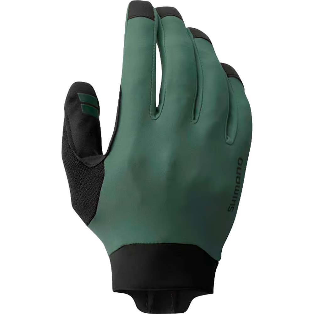 Enduro guantes largos ciclismo Verde (XL)