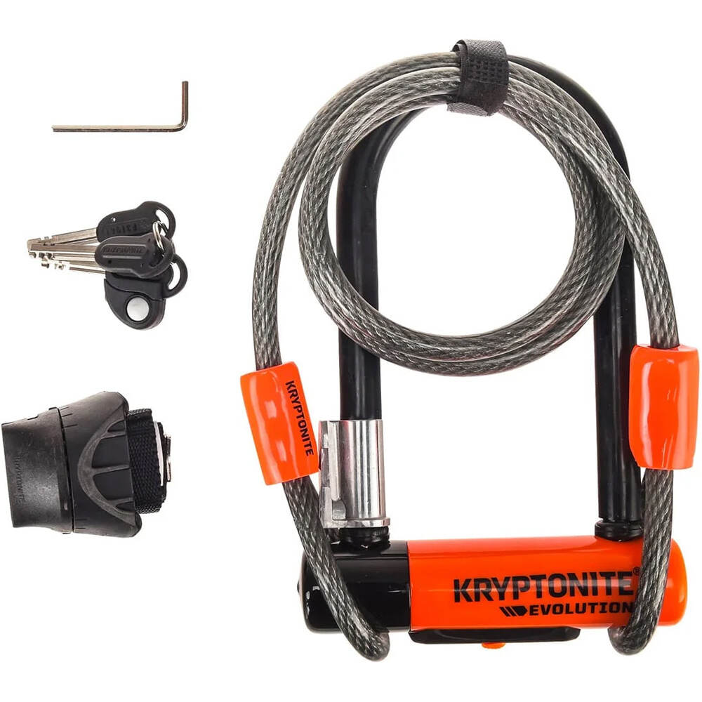 Antirrobo u y cable evo mini7 candado bicicleta (UNICA)