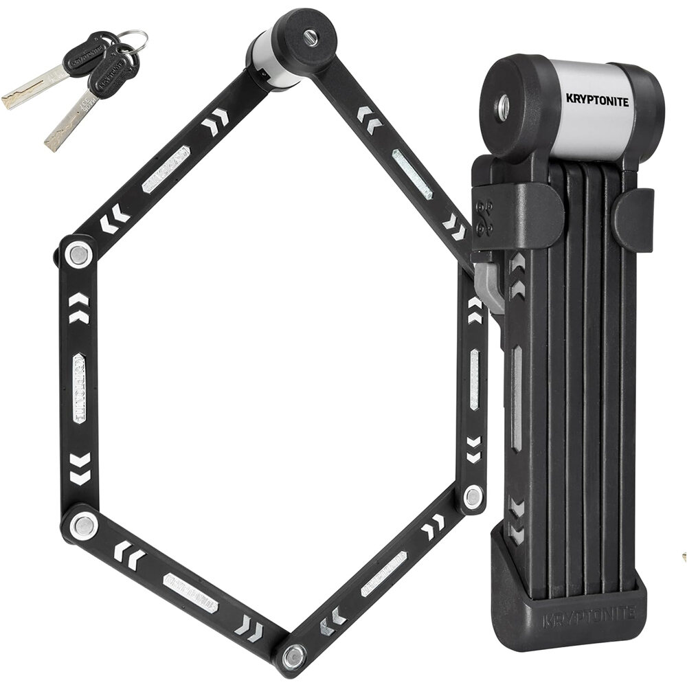 Antirrobo plegable keeper 610 candado bicicleta (UNICA)