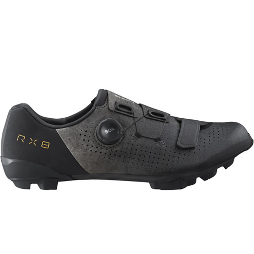 Zapatillas sh-rx-801 ne zapatillas mtb Negro (47)