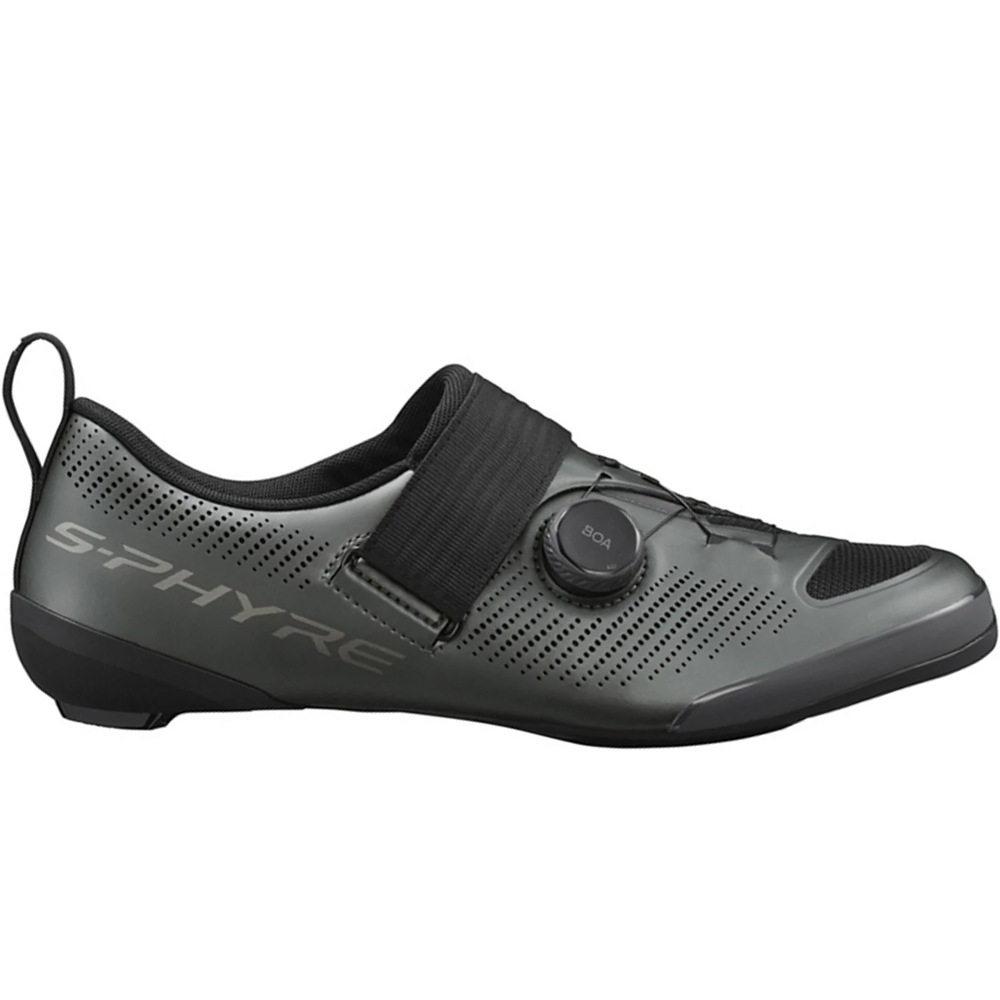 Tr903 zapatillas ciclismo carretera Gris (41)