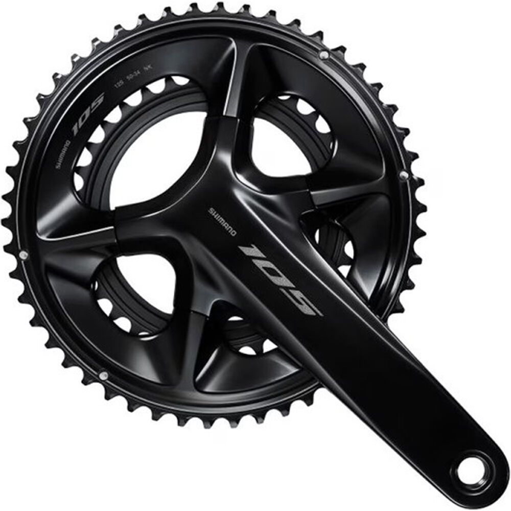 Crankset 12-speed bielas carretera Negro (UNICA)