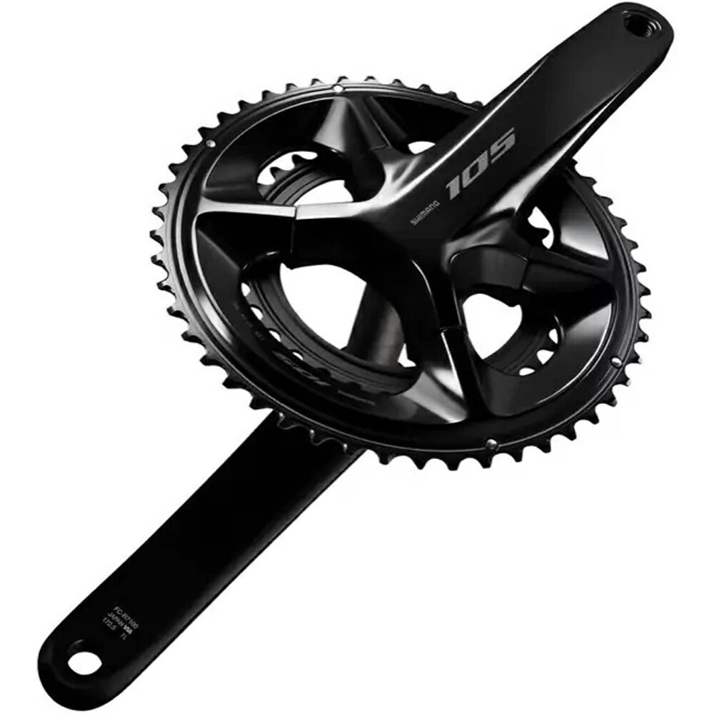 Crankset 12-speed black bielas carretera Negro (UNICA)