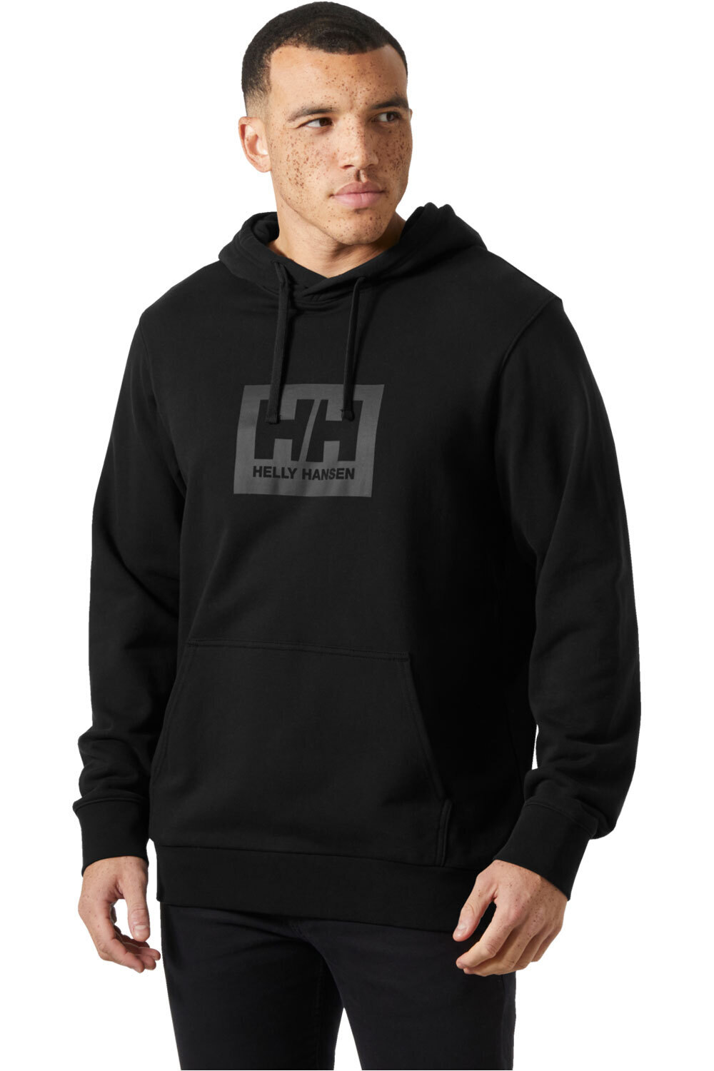 Hh box sudadera hombre Negro (M)