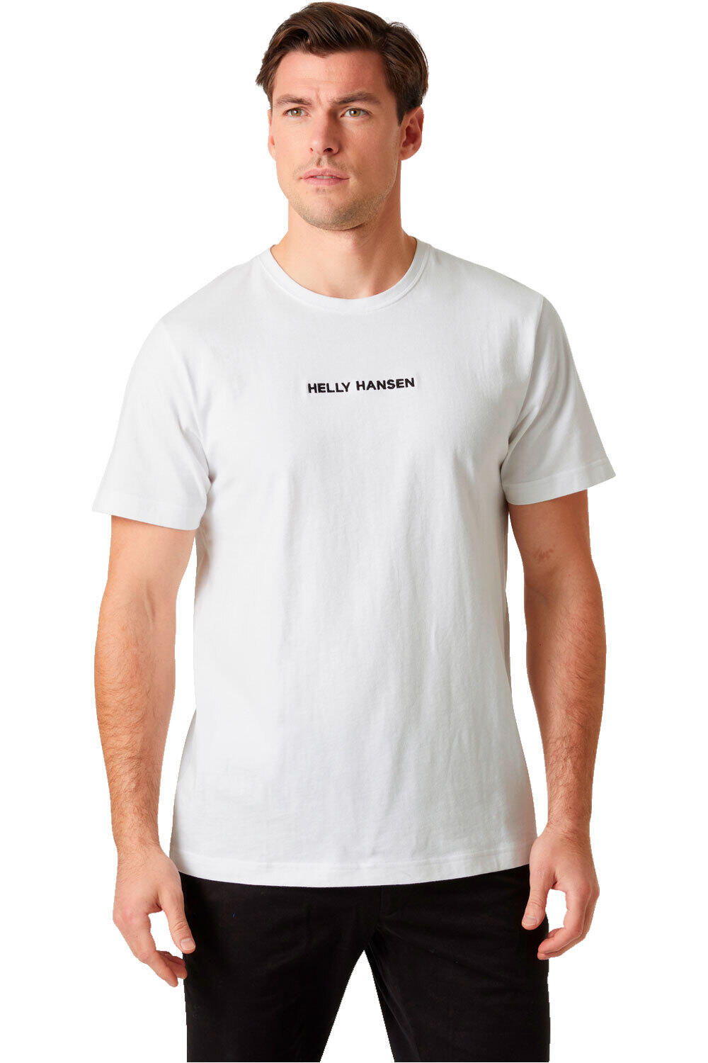 Core camiseta manga corta hombre Blanco (S)