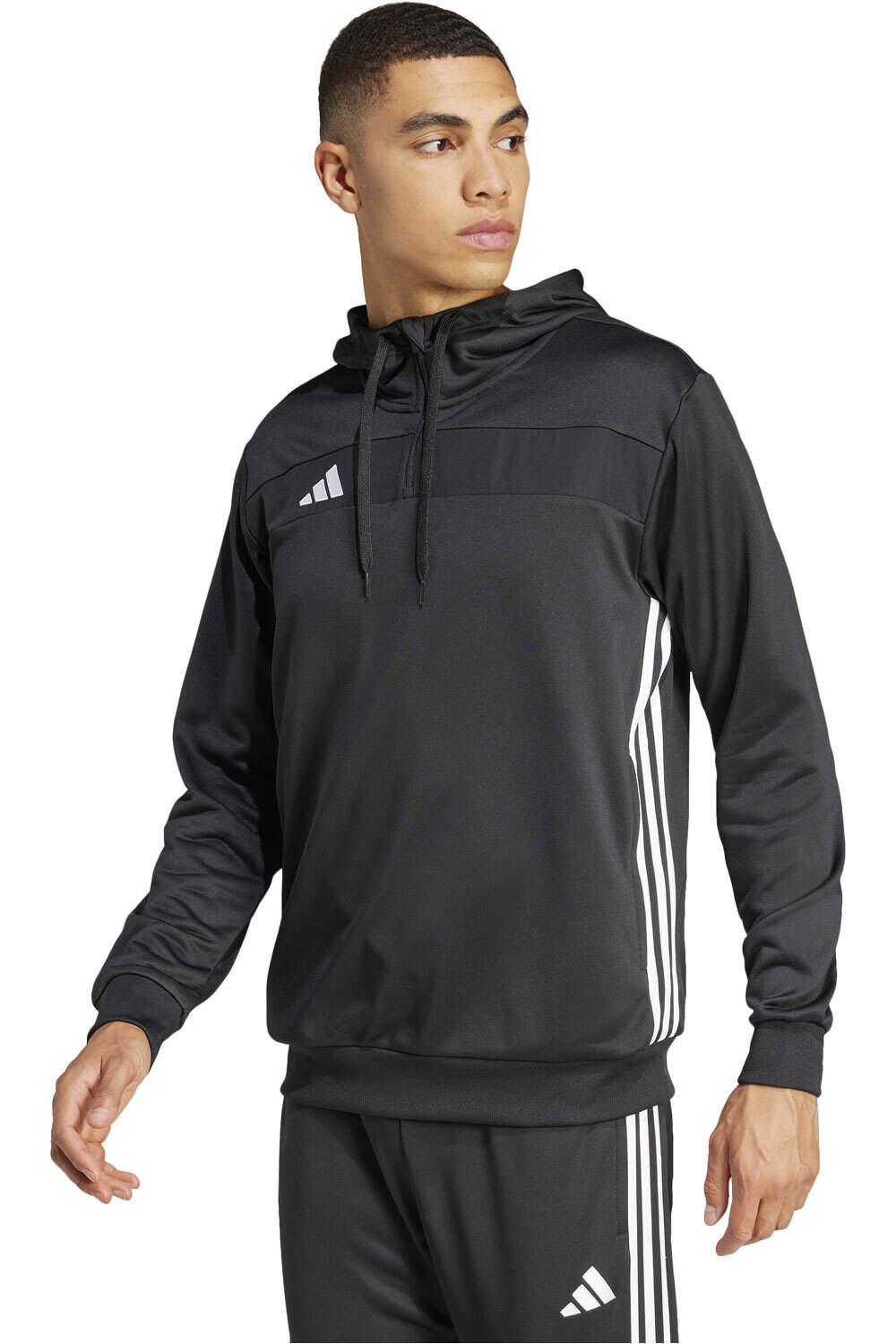 Tiro25 essentials sudadera hombre Negro (XL)