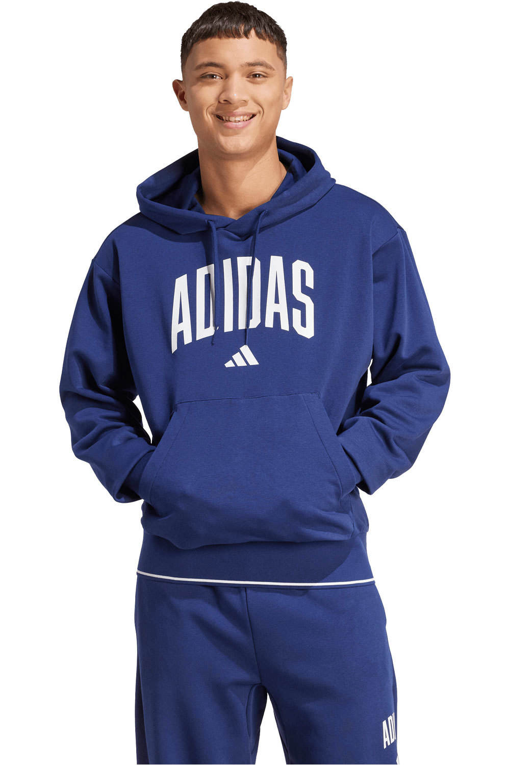 Collegiate sudadera hombre Marino (XL)