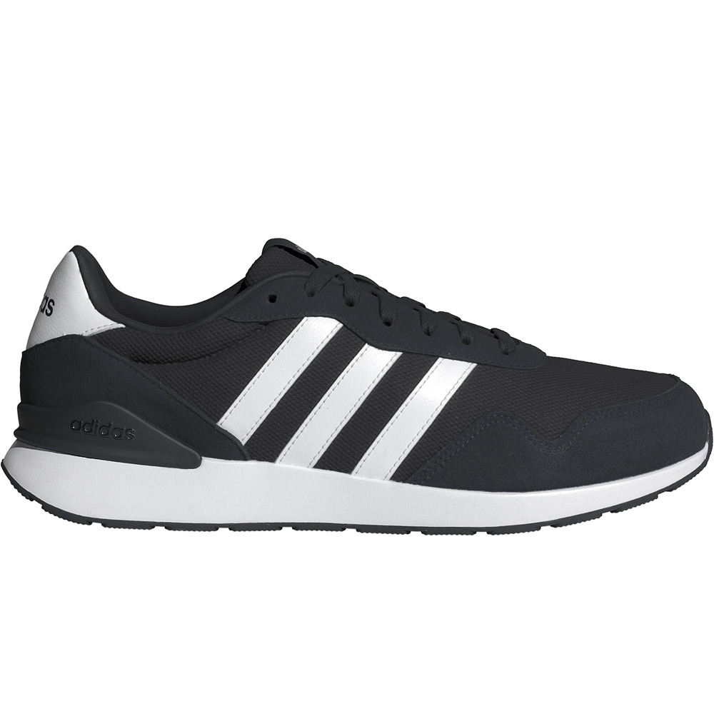 Run 60s 40 zapatilla moda hombre Negro (46)