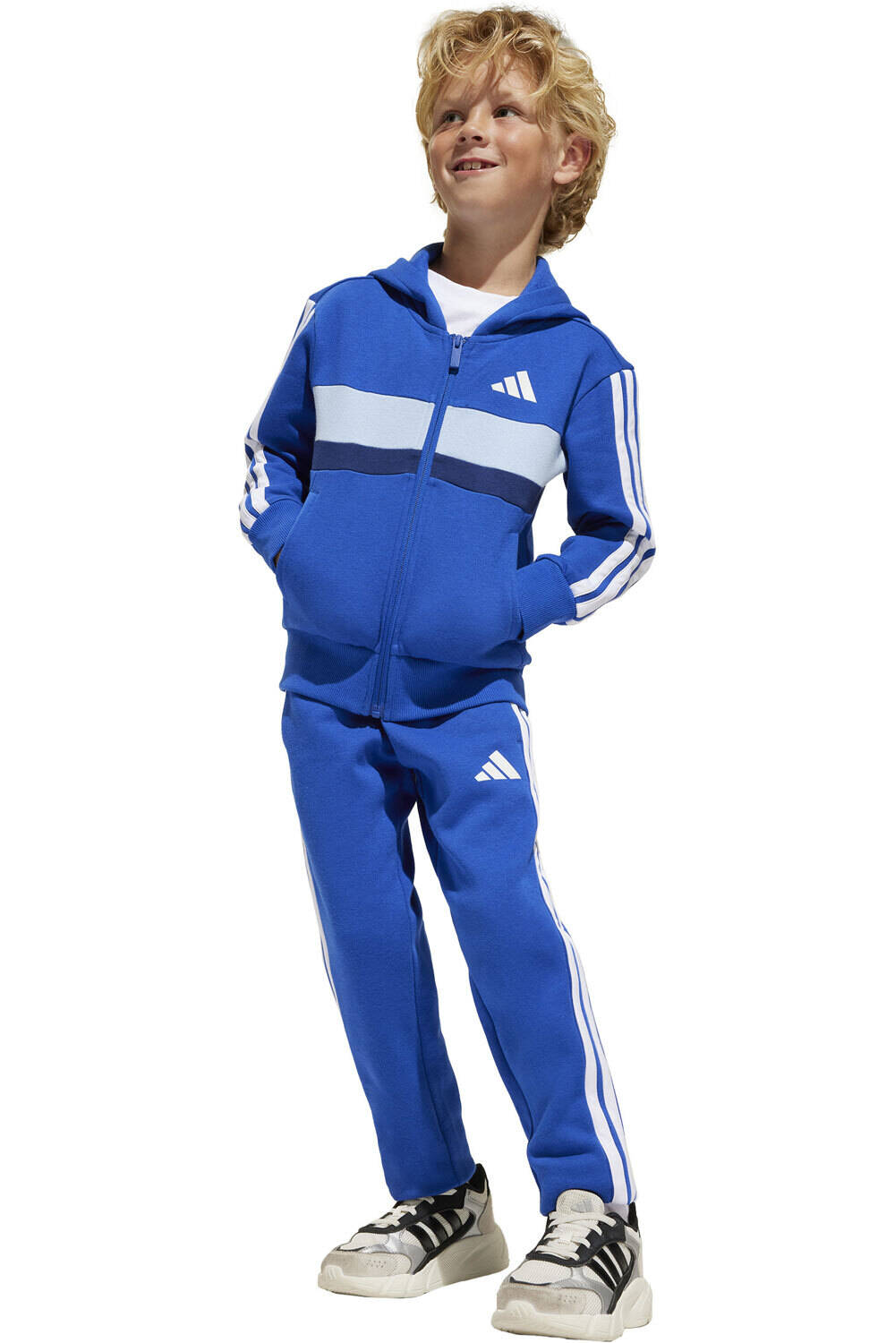 Adidas essentials 3 stripes chándal junior