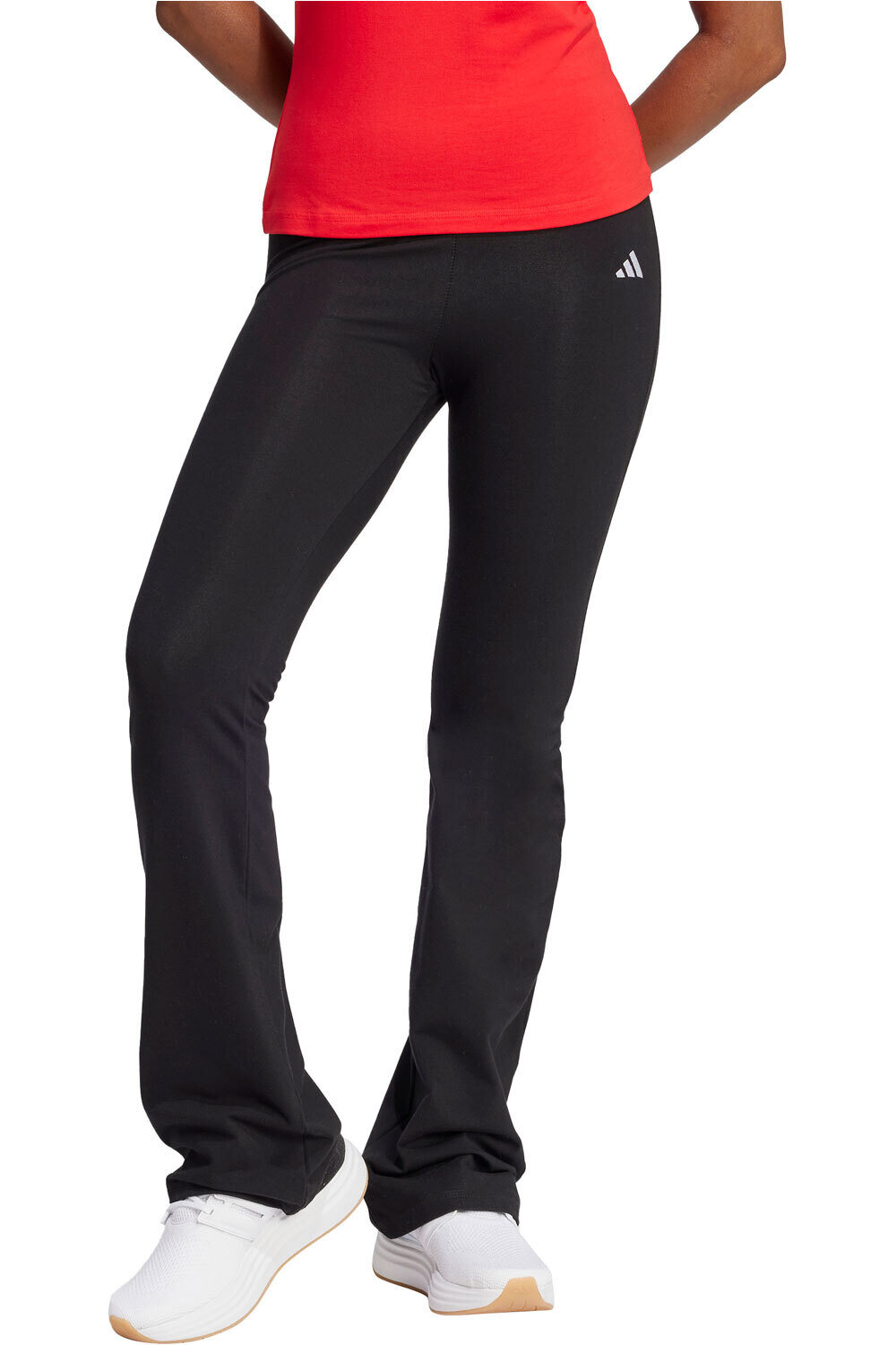 Essentials small logo pantalón mujer Negro (M)