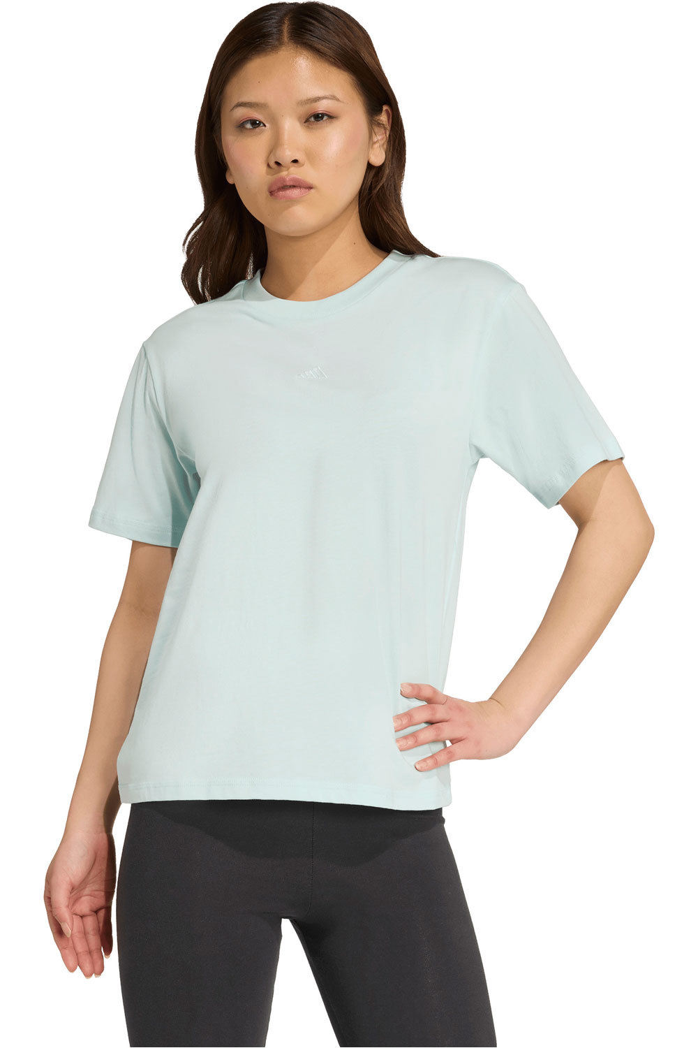 Essentials camiseta manga corta mujer Verde (S)