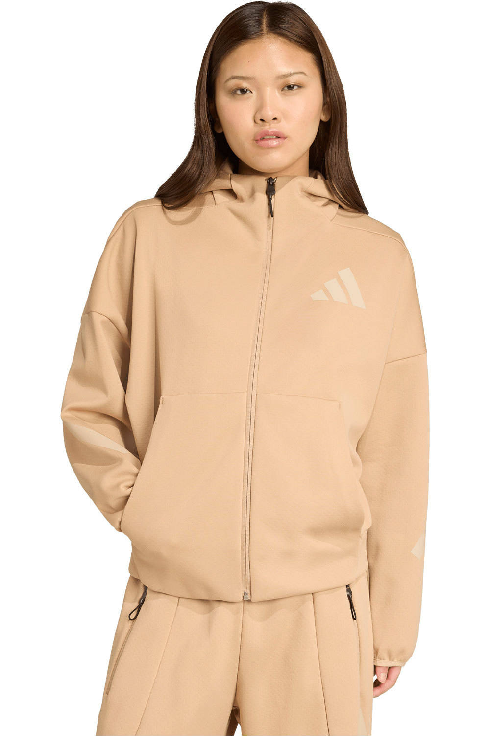 Adidas zne sudadera mujer Beige (M)
