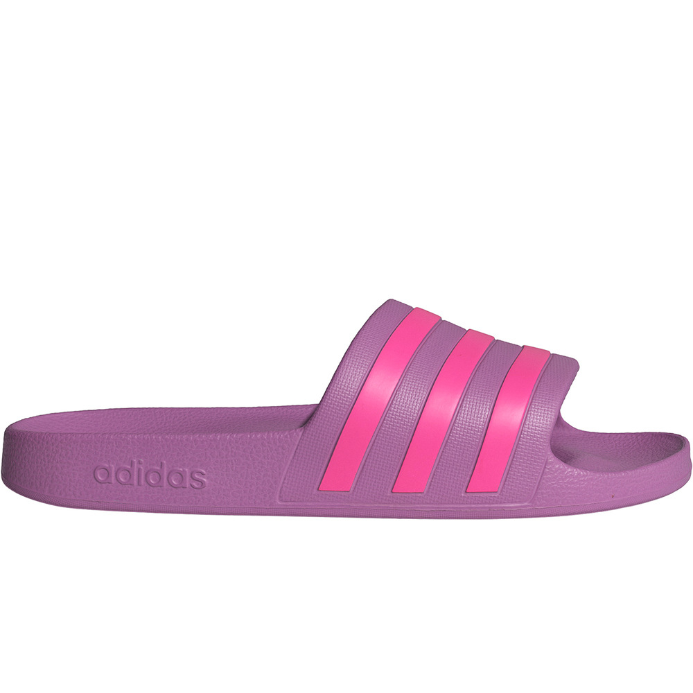 Adilette aqua chanclas mujer Morado (7)