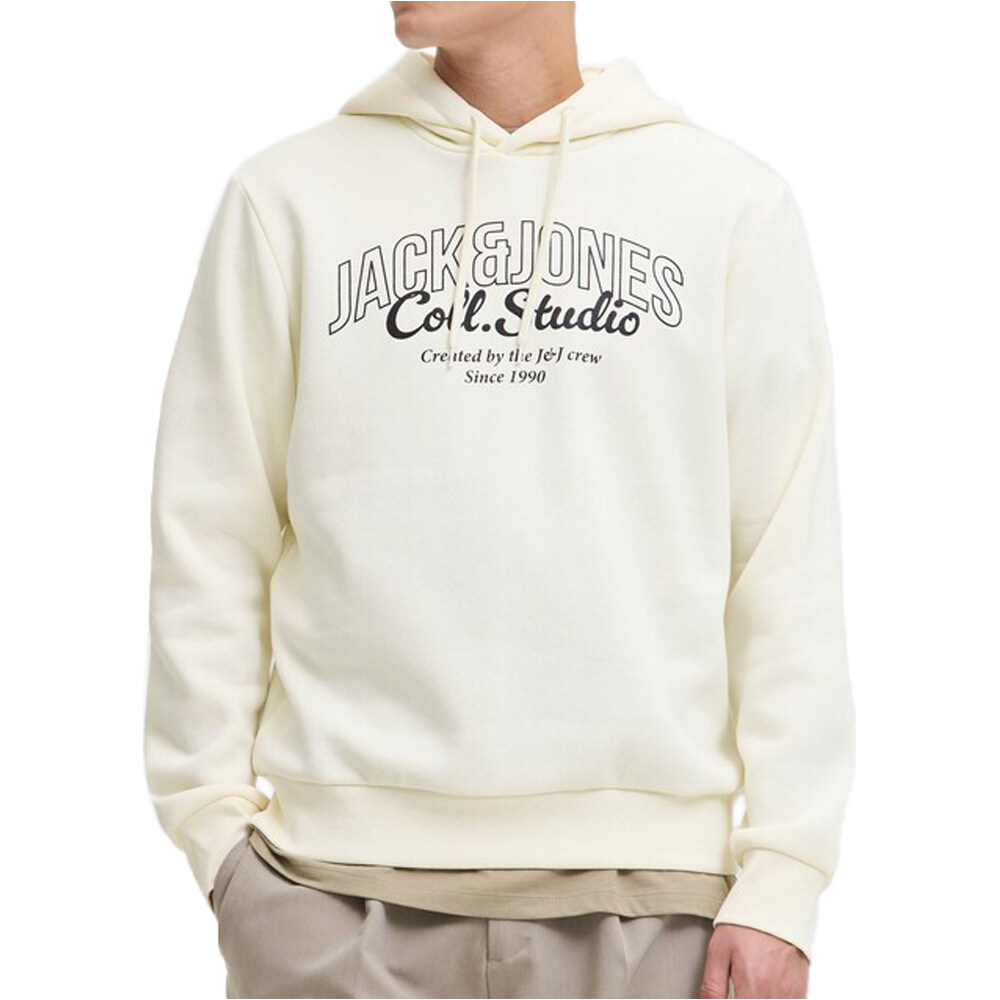 Makoto sudadera hombre Blanco (S)