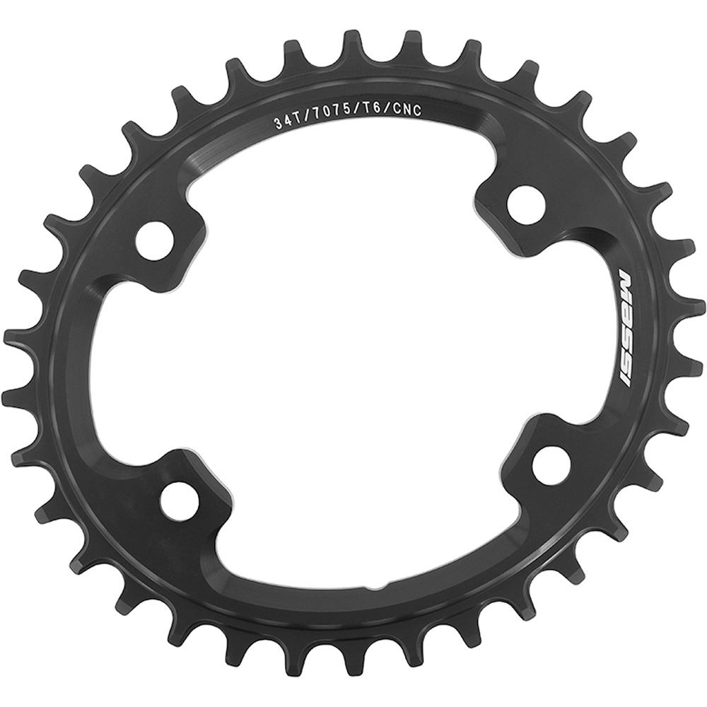 Plato 32t n-w c/shimano bcd96 oval platos bicicleta carretra Negro (UNICA)