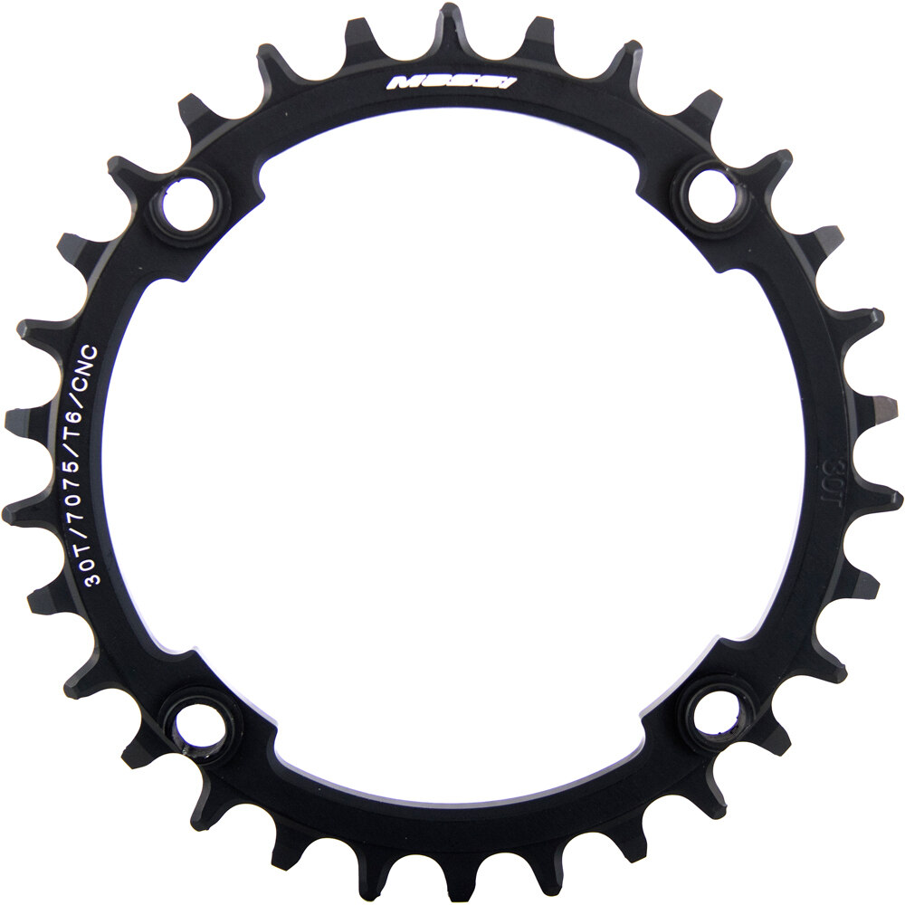 Plato 34t n-w c/shim12v bcd104 platos bicicleta carretra Negro (UNICA)