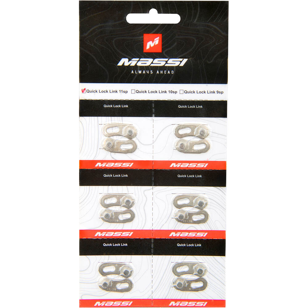 Massi enganche rapido 11v 6u cadena bicicleta