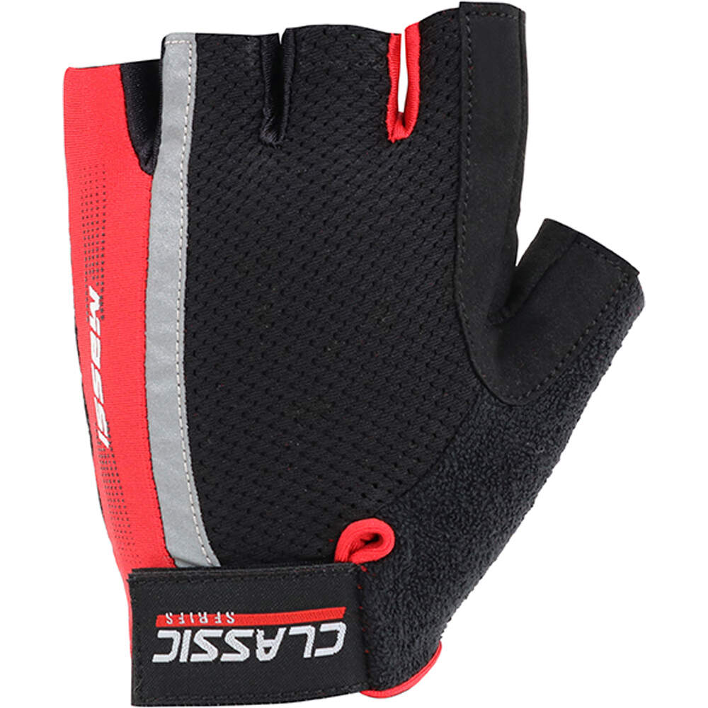 Classic guantes cortos ciclismo Negro (XS)