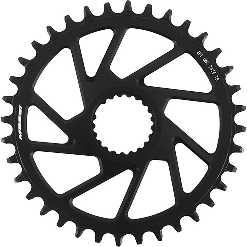 Plato 30t directmount n-w c/shim12v platos bicicleta carretra Negro (UNICA)
