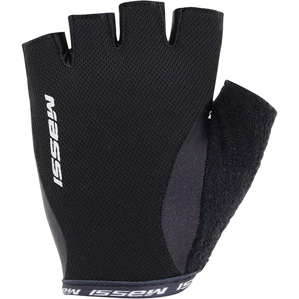 Siligrip guantes cortos ciclismo Negro (XL)