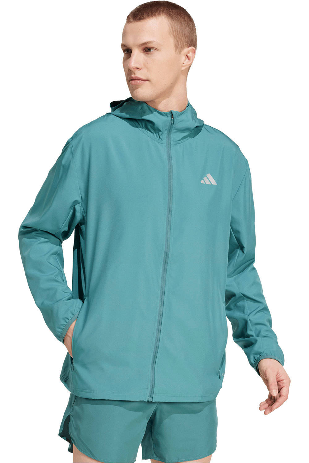 Run it CHAQUETA RUNNING HOMBRE Verde (XL)