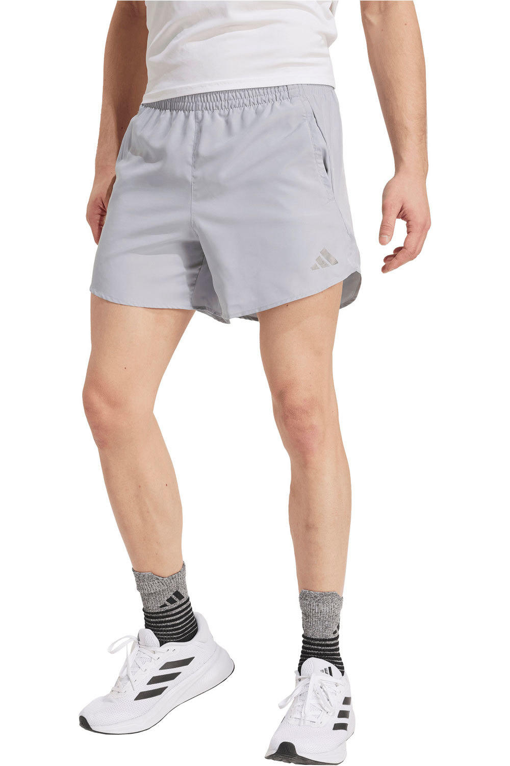 Run it short 5 pantaloneta técnica hombre Gris (XL)