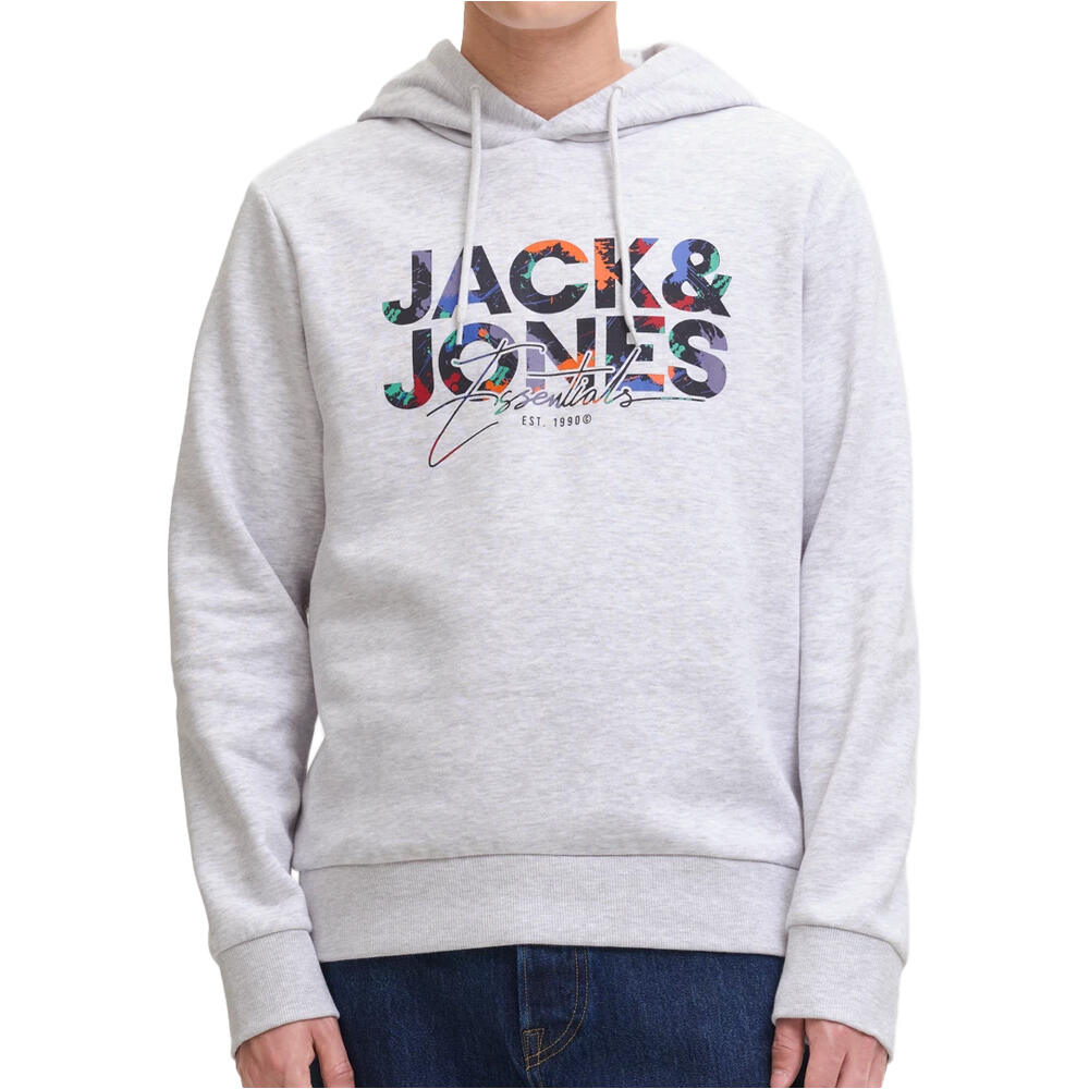 Geplas sudadera hombre Blanco (XL)