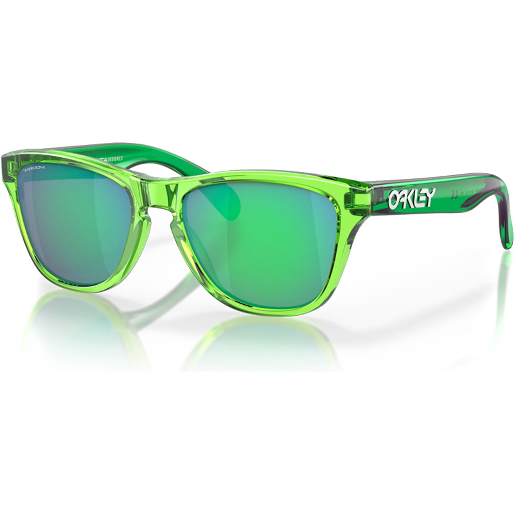 Oakley Frogskins xxs acid green w/ prizm jade gafas deportivas infantiles