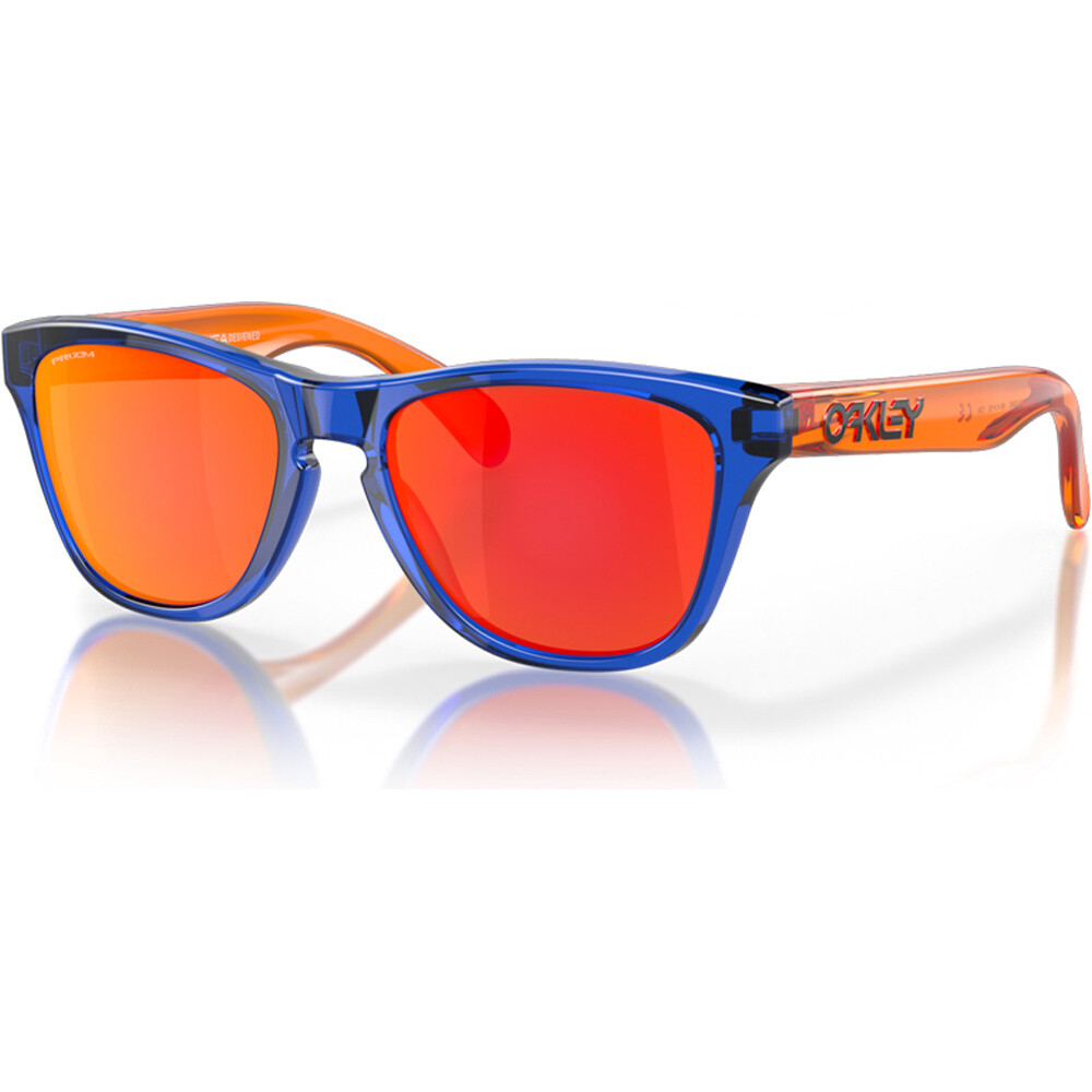 Oakley Frogskins xxs crystal blue w/ prizm ruby gafas deportivas infantiles