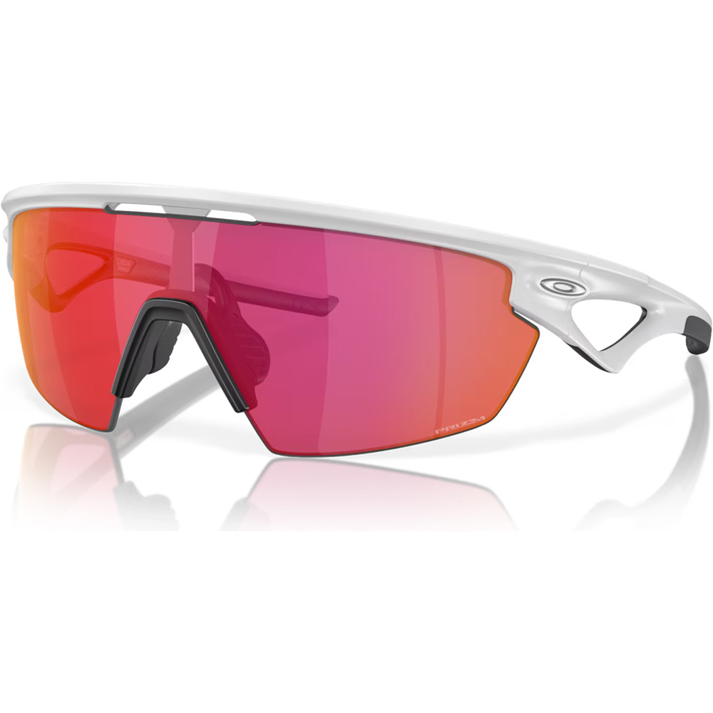 Gafas Oakley Sphaera Matte White con lentes Prizm Field