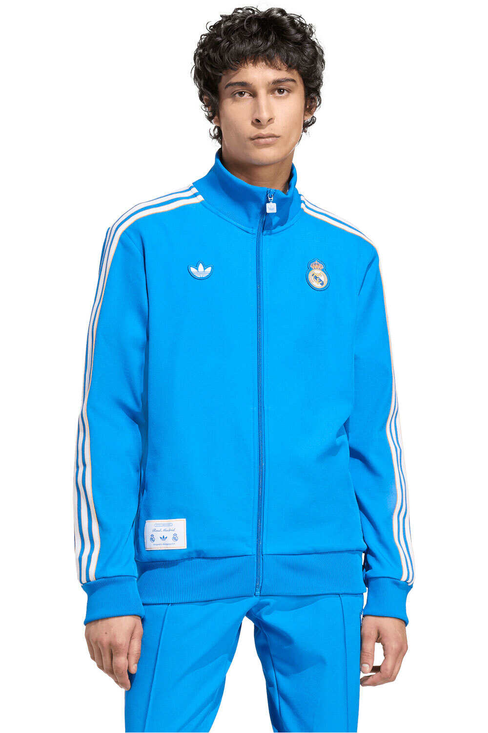 Real madrid terrace icon sudadera hombre Azul (S)