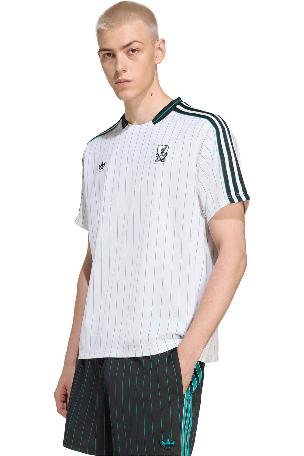 Liverpool icon camiseta manga corta hombre Blanco (L)