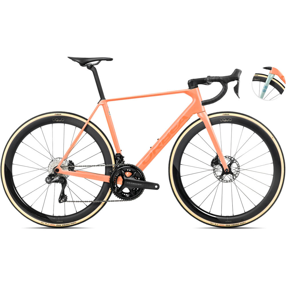 Orca m20iltd bicicletas de carretera carbono Naranja (57)