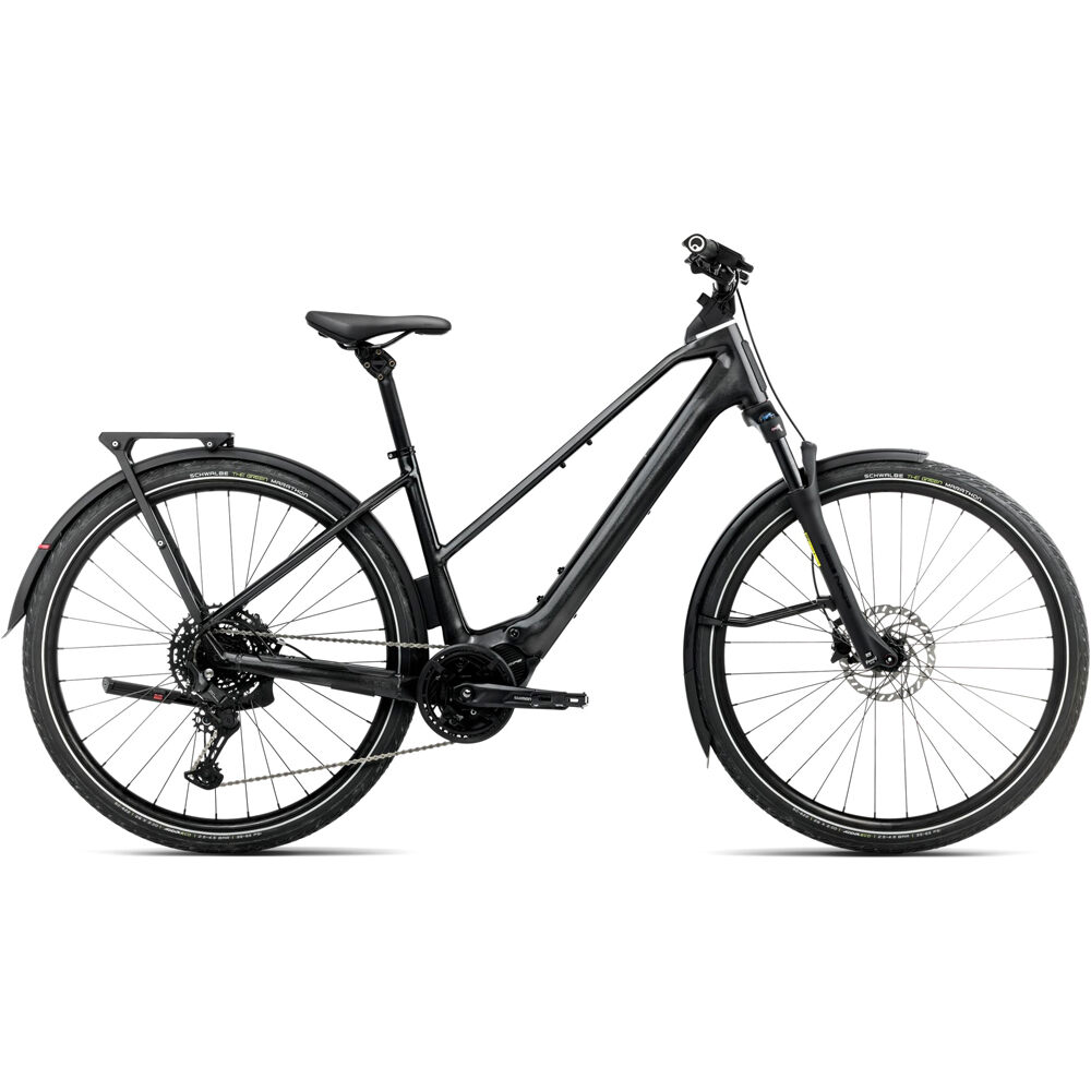 Kemen tour 20 mid bicicleta paseo Negro (L)