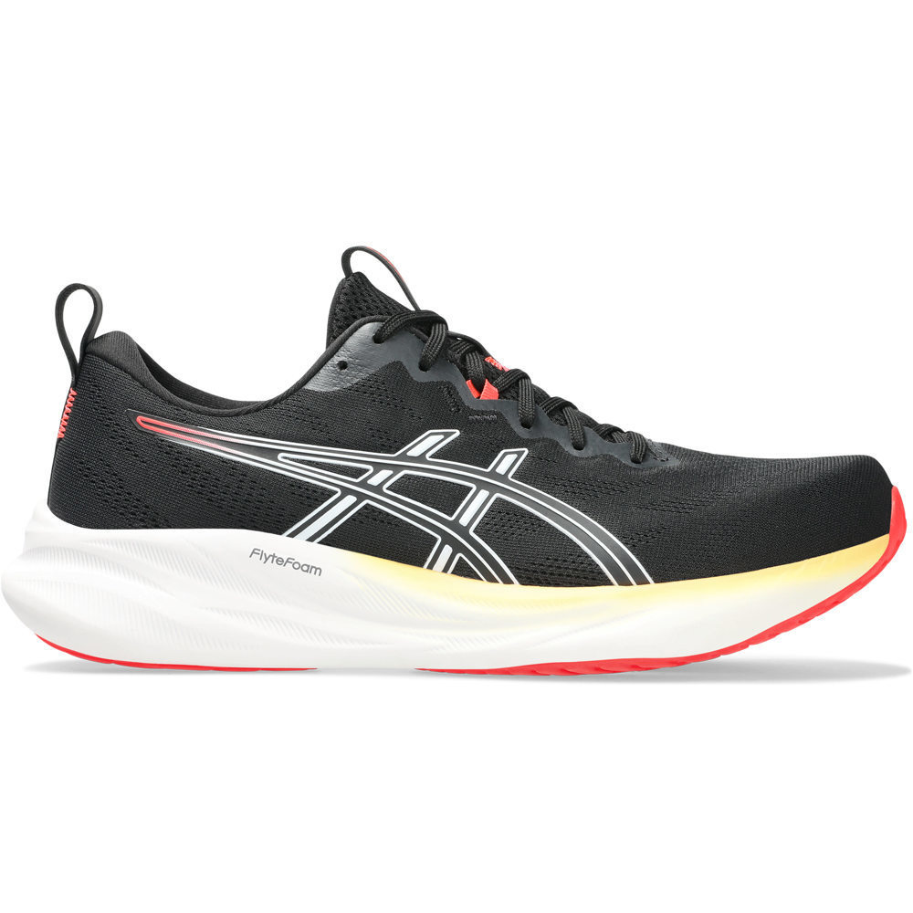 Gel-pulse 16 zapatilla running hombre Negro (43,5)