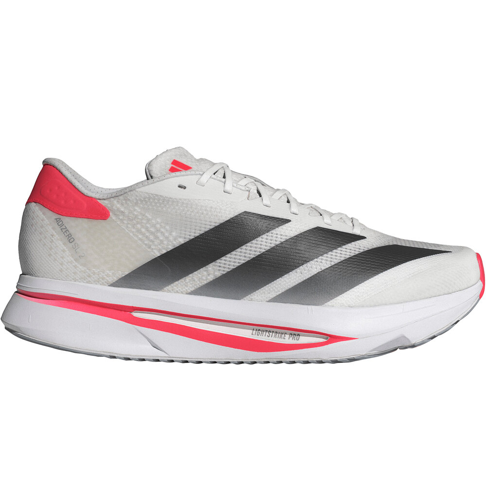 Adizero sl2 zapatilla running hombre Blanco (44)