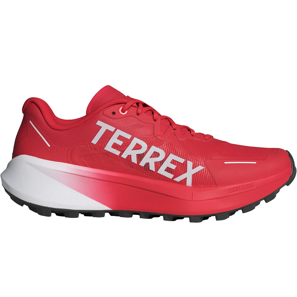 Terrex agravic zapatillas trail hombre Rojo (44)