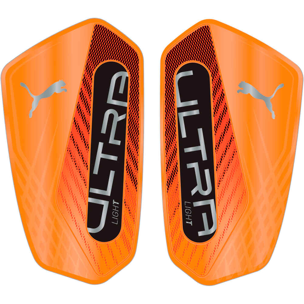 Ultra light espinilleras Naranja (S)