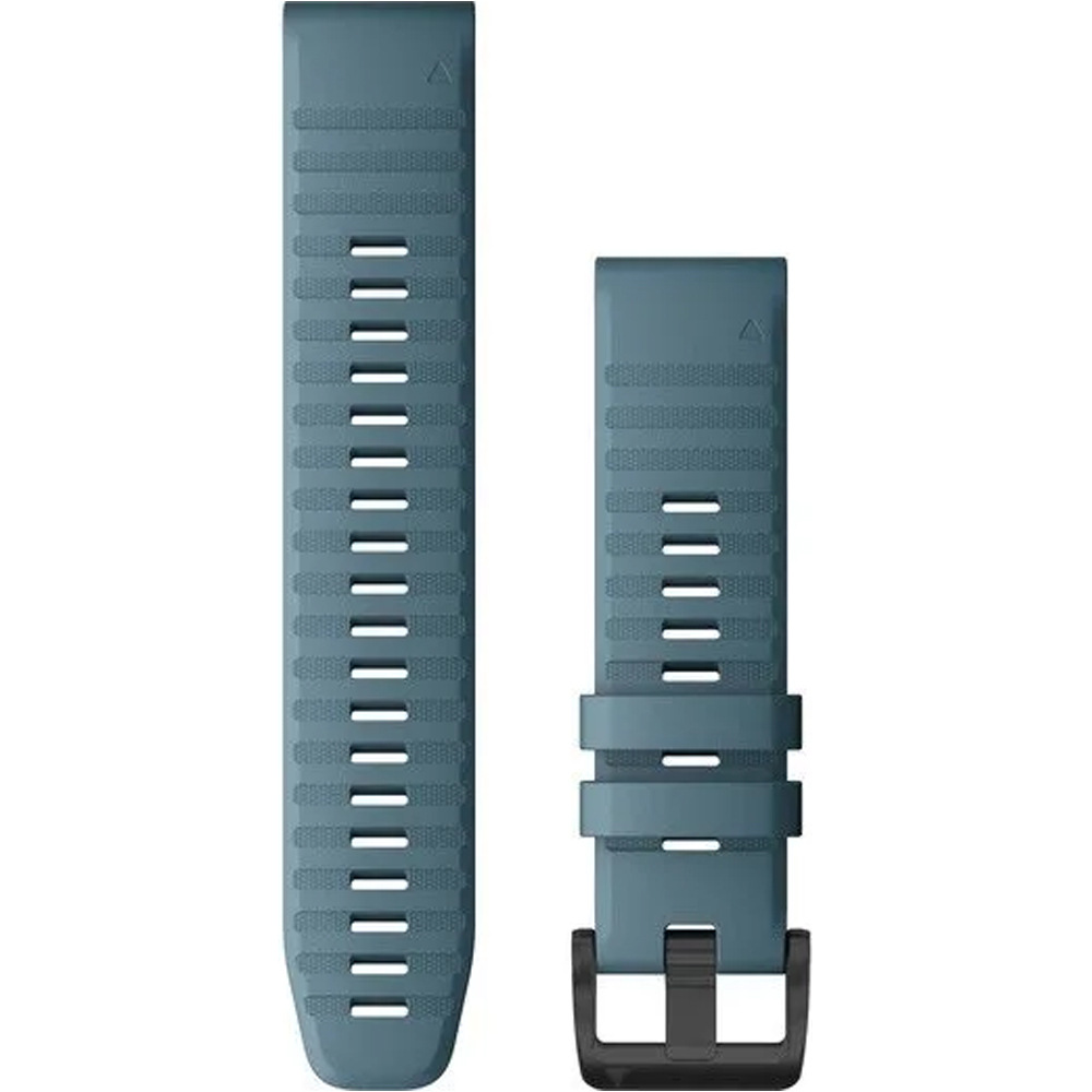 Garmin correa quickfit fenix 6 22mm silicona azul con hebilla neg correas de relojes deportivos