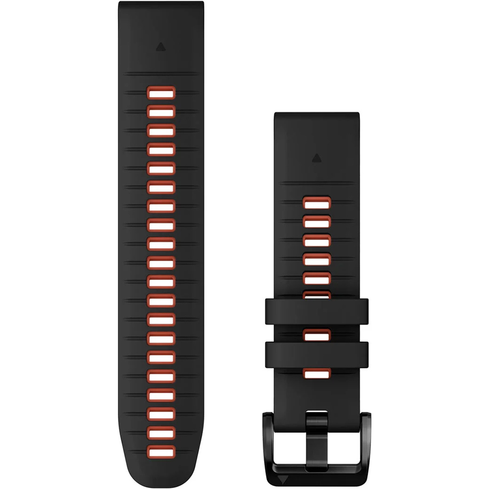 Correa quickfit 22mm negra roja correas de relojes deportivos