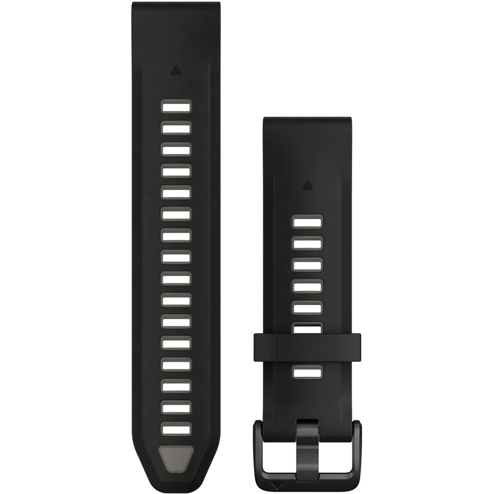 Correa de silicona quickfit 20mm correas de relojes deportivos Negro (UNICA)