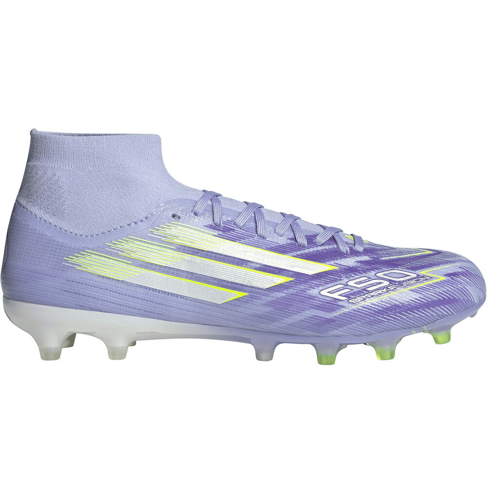 F50 pro fg/ag mujer botas de futbol cesped artificial Celeste (44 2/3)
