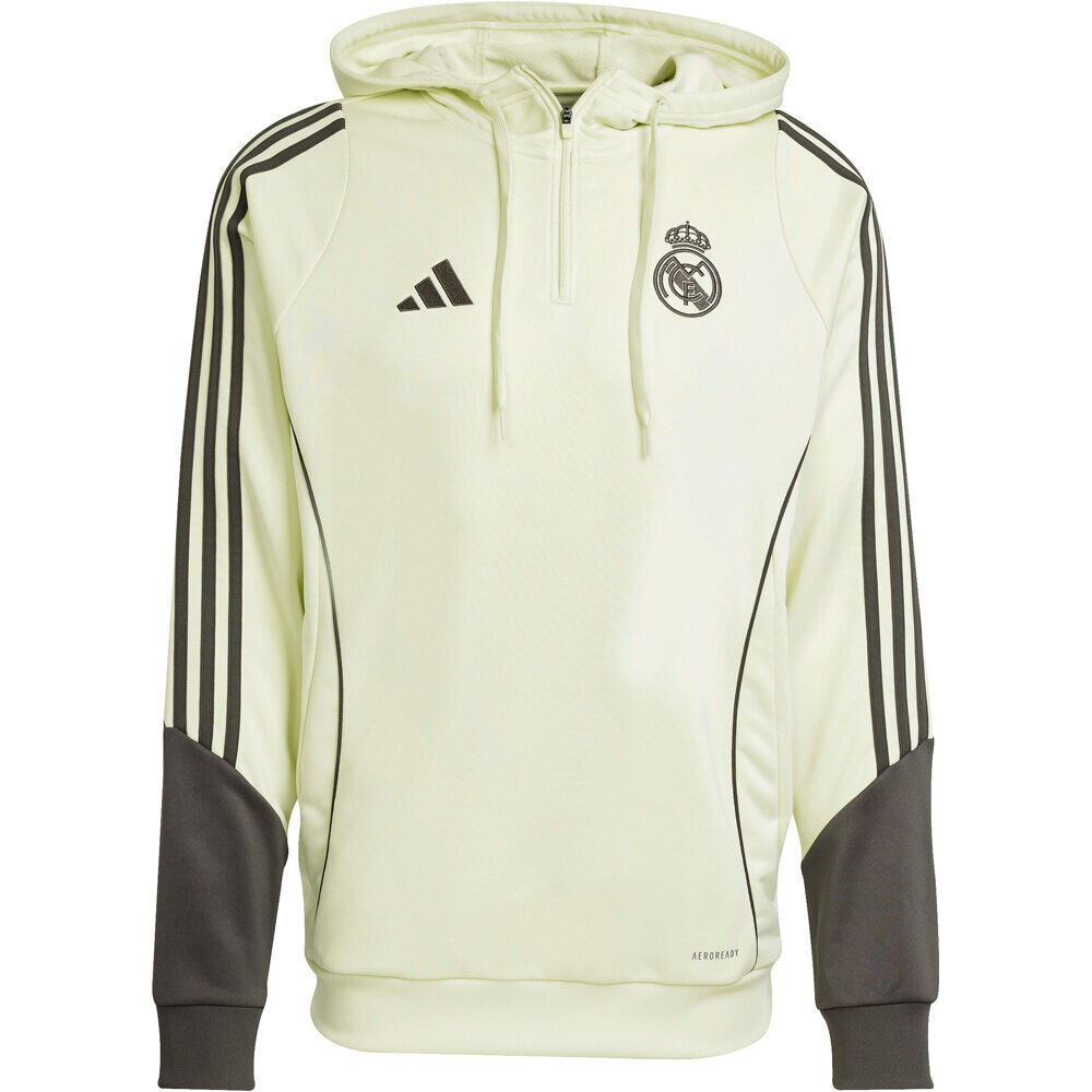 Adidas real madrid 25/26 sudadera entrenamiento fútbol