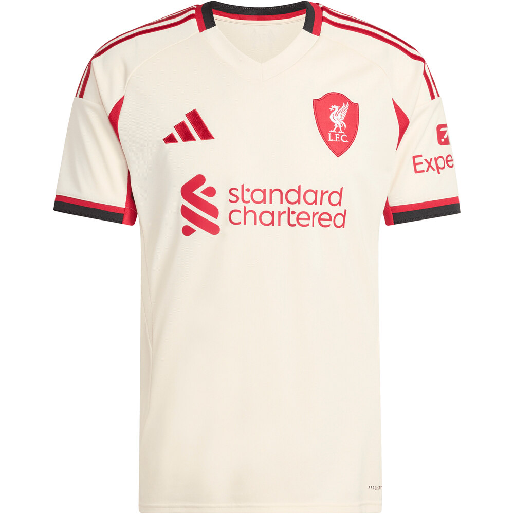 Adidas liverpool 25/26 segunda equipacion camiseta de fútbol oficiales