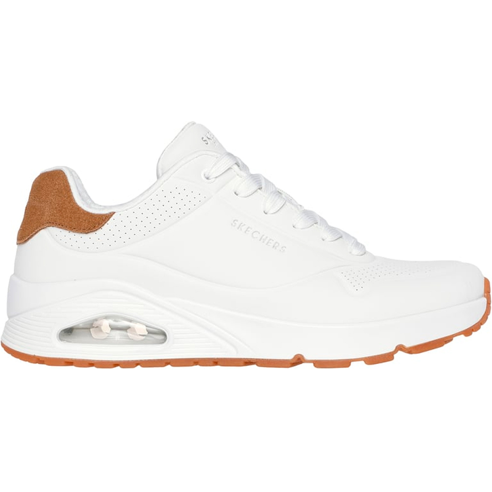 Uno - suited on air zapatilla moda hombre Blanco (45)