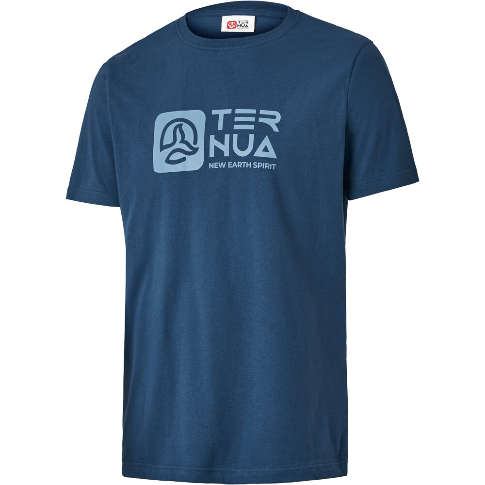 Ailik camiseta montaña manga corta hombre Azul (XXL)